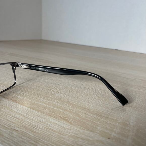 NWOT Hugo Boss BO0136 1OJ Boss Orange Black Frames Only 53-17-140 - Picture 6 of 8
